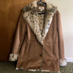 Women’s Faux Fur Suede Coat